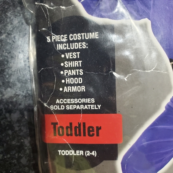 Blue Ninja Avenger Deluxe- Halloween- Size:Toddler 2T-4T-New- RRR Halloween Kids - Picture 3 of 3